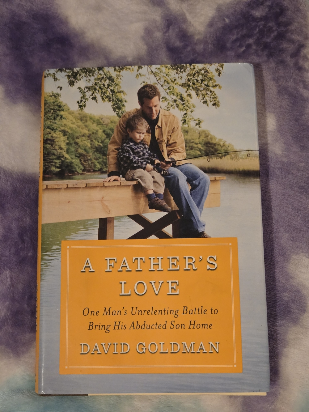 A Father's Love by David Goldman-Hardcover EUC
